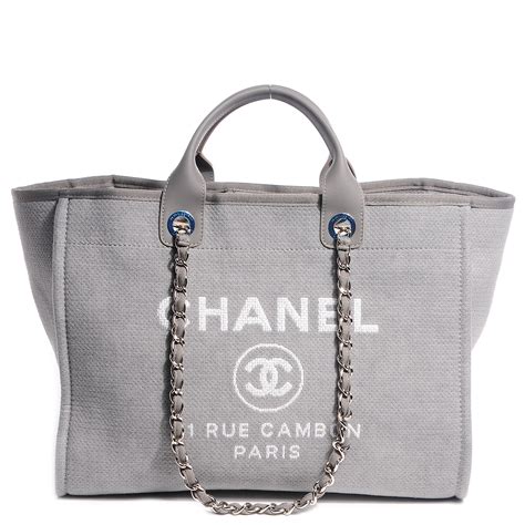 chanel inspired canvas tote|chanel tote bag canvas price.